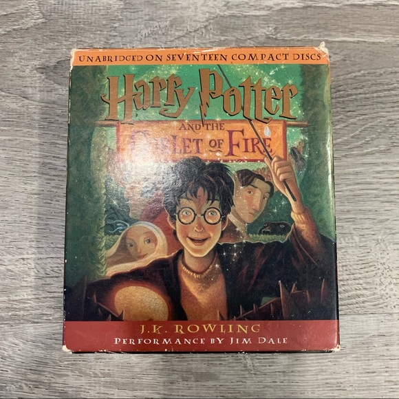 HARRY POTTER and the Goblet of Fire 17 CD Set J.K. Rowling UNABRIDGED Complete - Picture 1 of 7